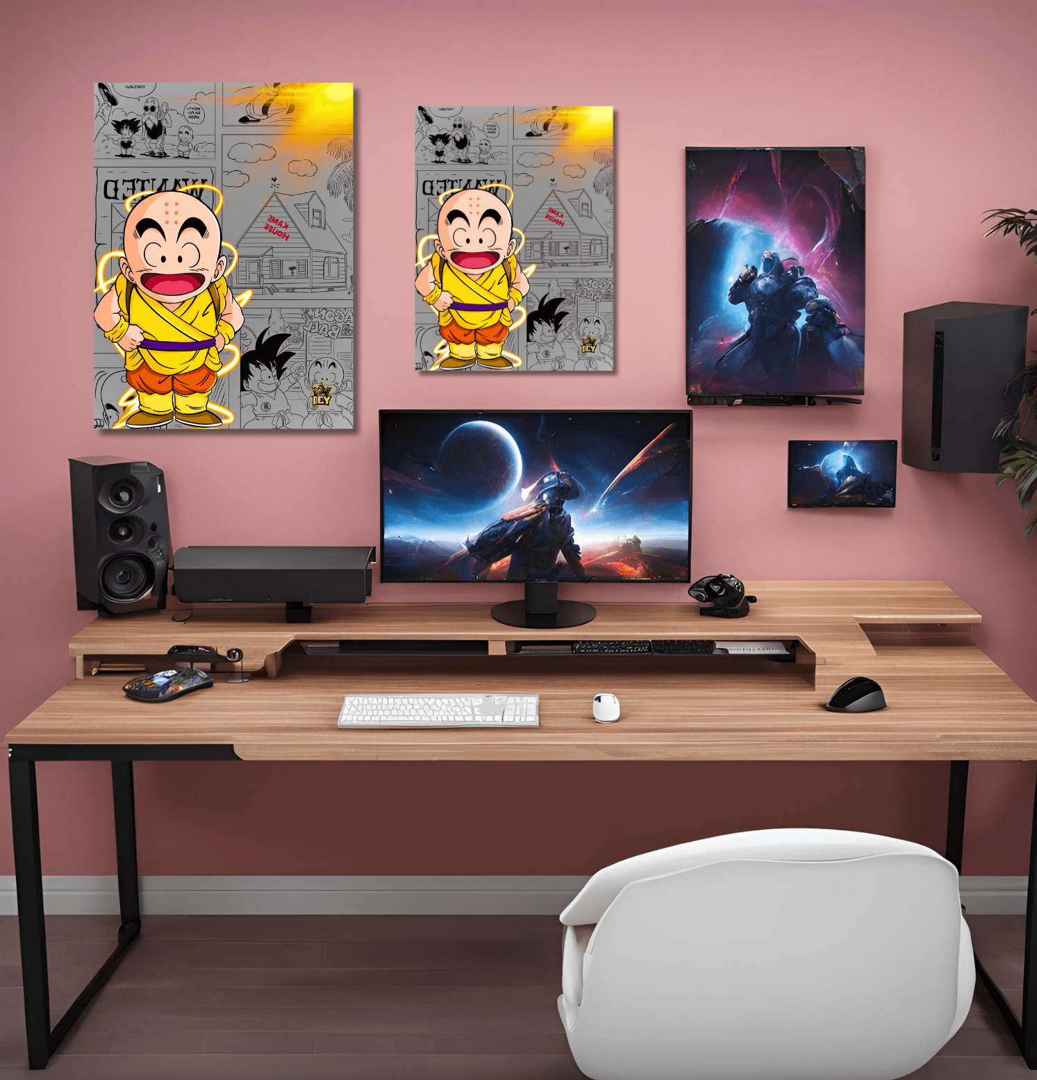 Lámina Krilin niño - Imagen 4